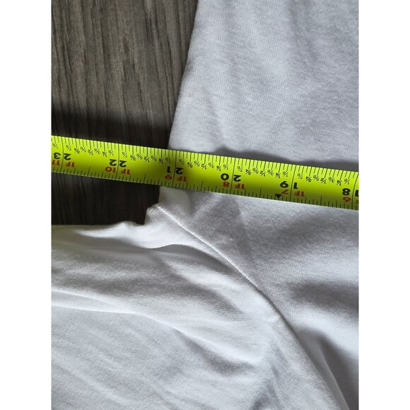 Chicos White Cotton Long Sleeve V-Neck Top Size 3. Xl - Picture 6 of 6